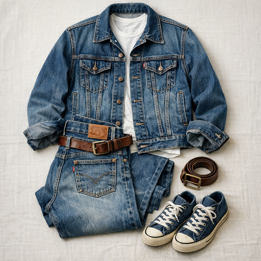 Levi'sのリベットの役割と歴史のシルエット