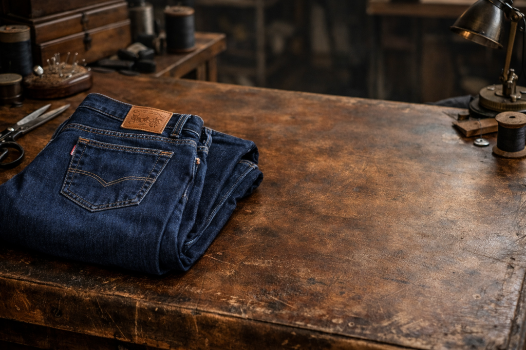 Levi's 550を象徴するデニムのアイキャッチ